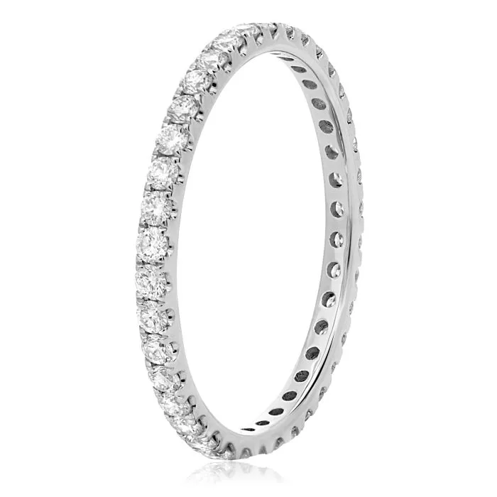 Diamond Eternity Band in 14K Gold, 1.70 mm wide