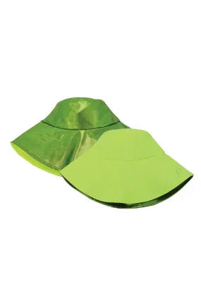 ELEPH PLEAT/DISCO REVERSIBLE HAT : Lime