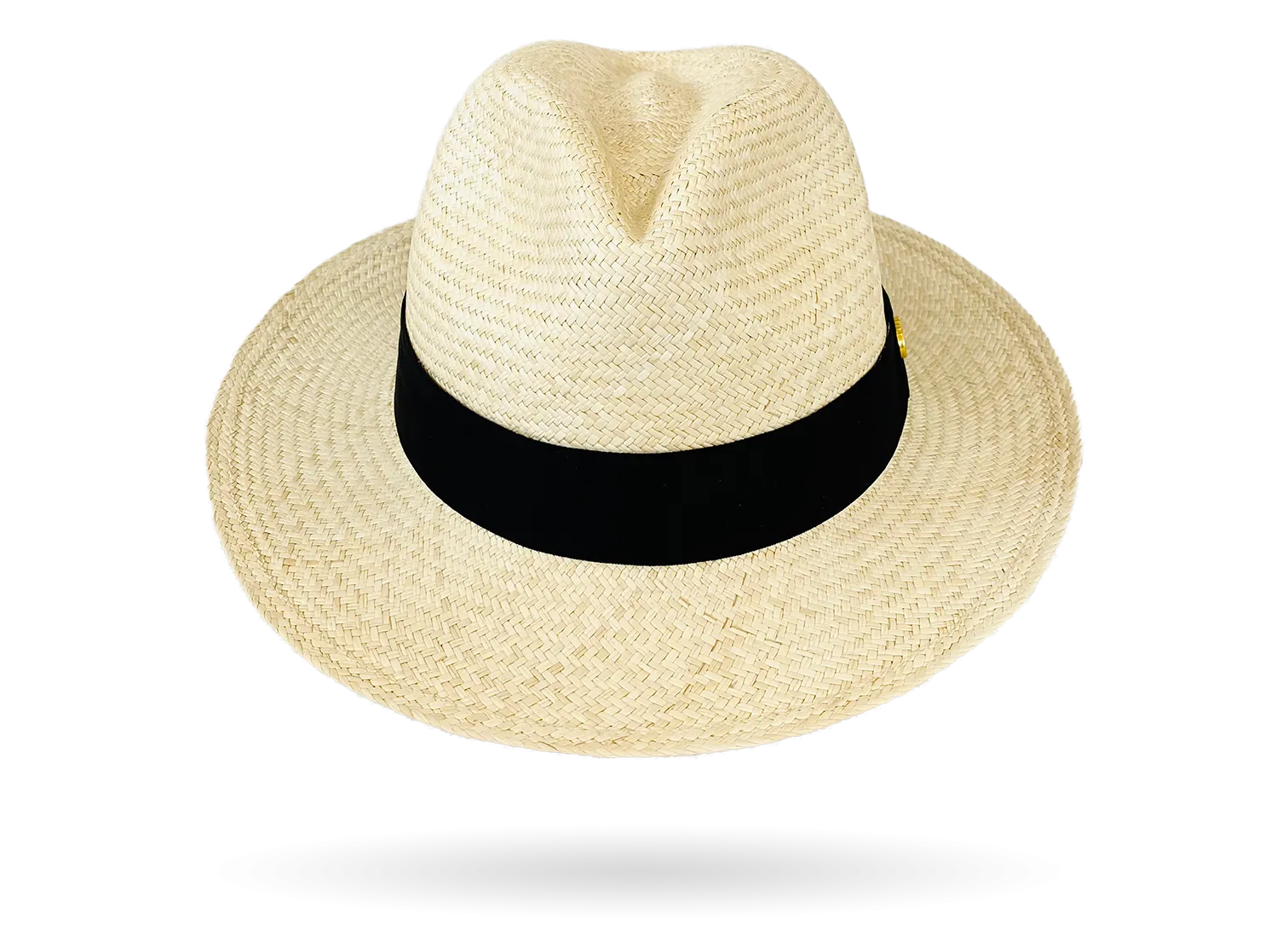 FINE FEDORA PANAMA HAT 'CLASSIC NATURAL' ROLLABLE PREMIUM STANDARD