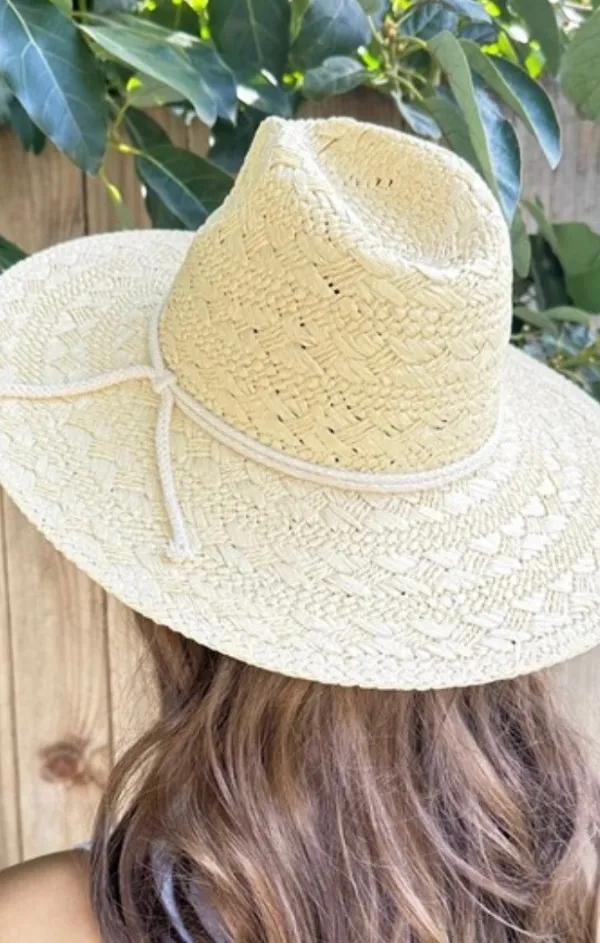 Handwoven Straw Panama Hat