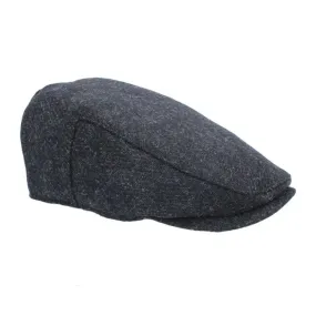 Heather Selby Twill Tweed Flat Cap