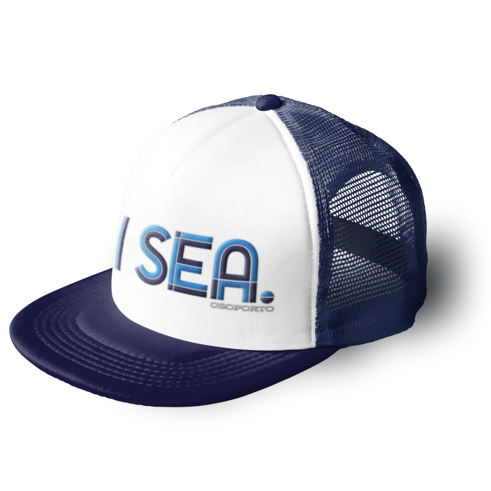 I Sea Flatbill Trucker Hat