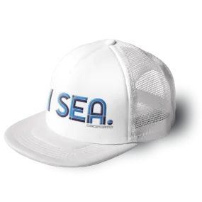 I Sea Flatbill Trucker Hat