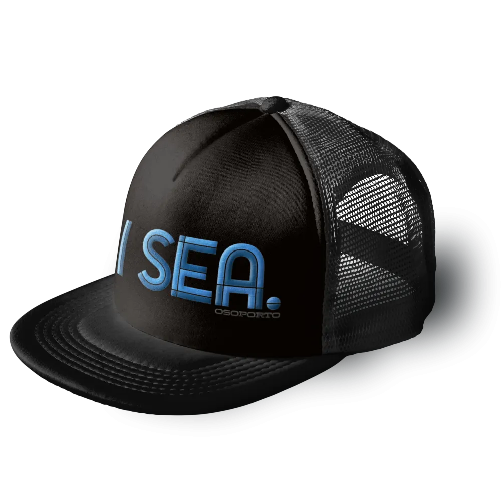 I Sea Flatbill Trucker Hat