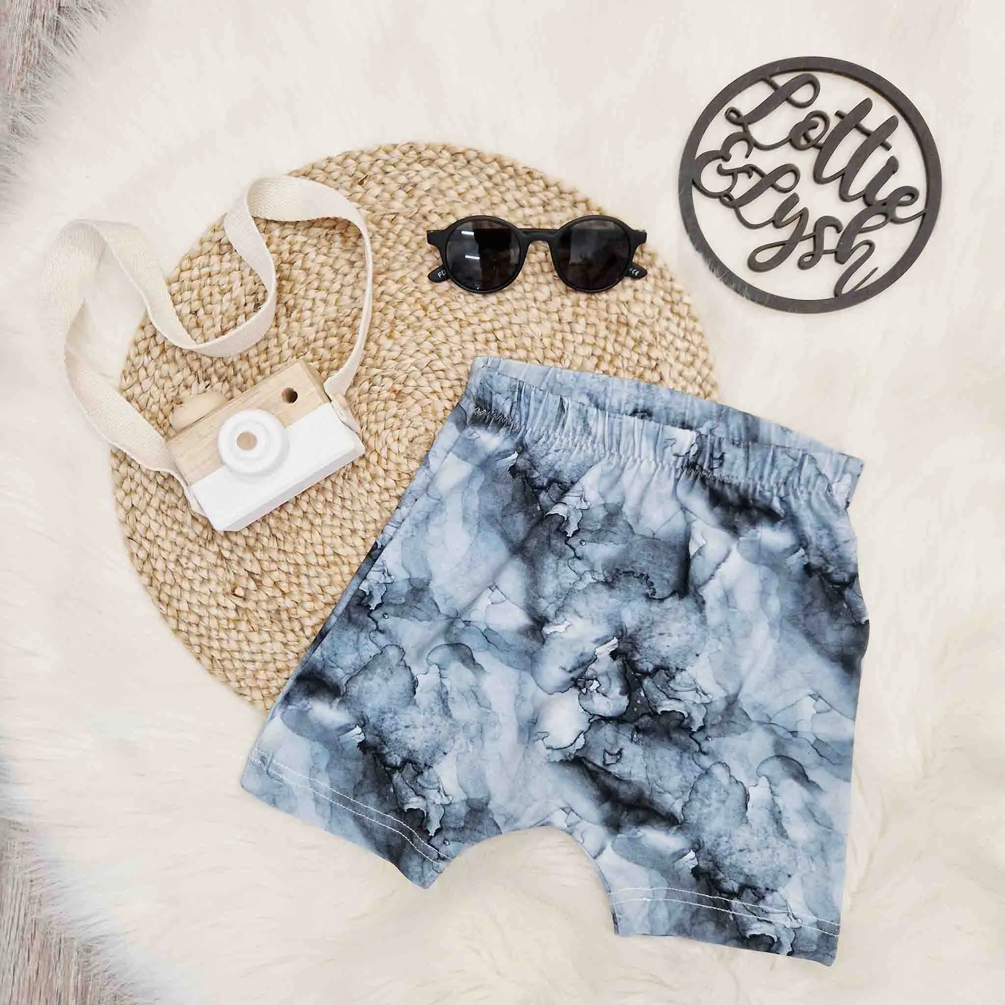 Kids Quartz Harem Shorts