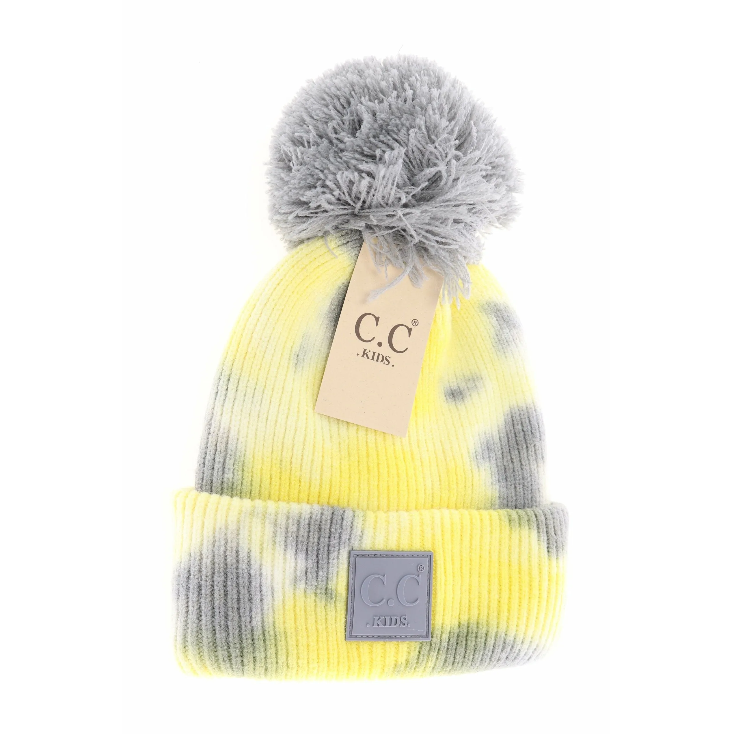 KIDS Tye Dye Pom CC Beanie (Multiple Colors)