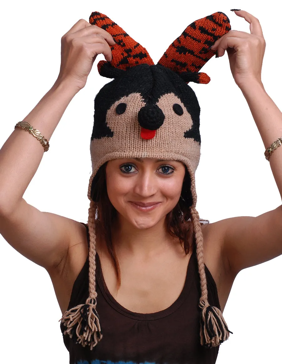 Lady Bug Faced Animal Hat