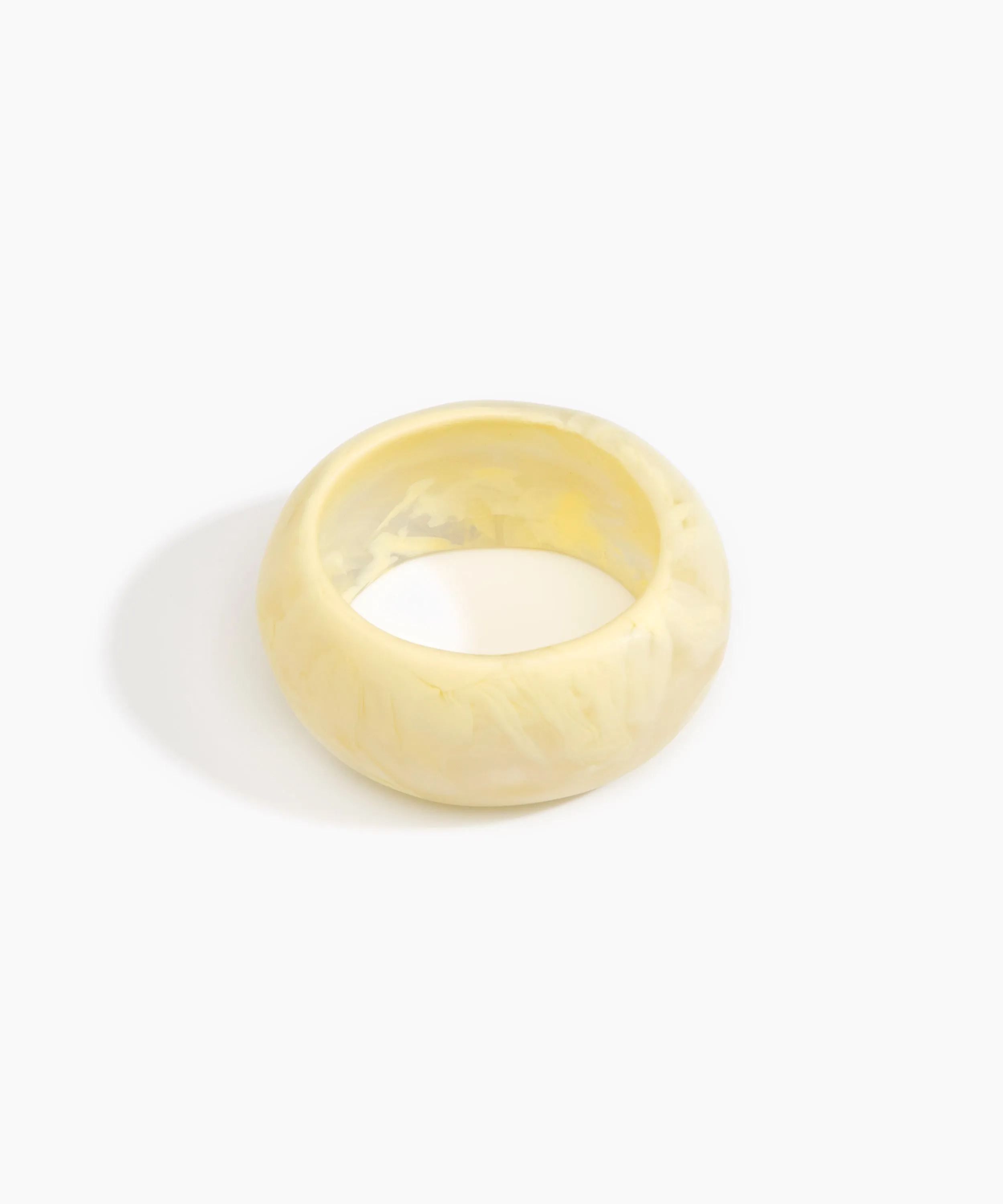 Large Organic Oval Bangle