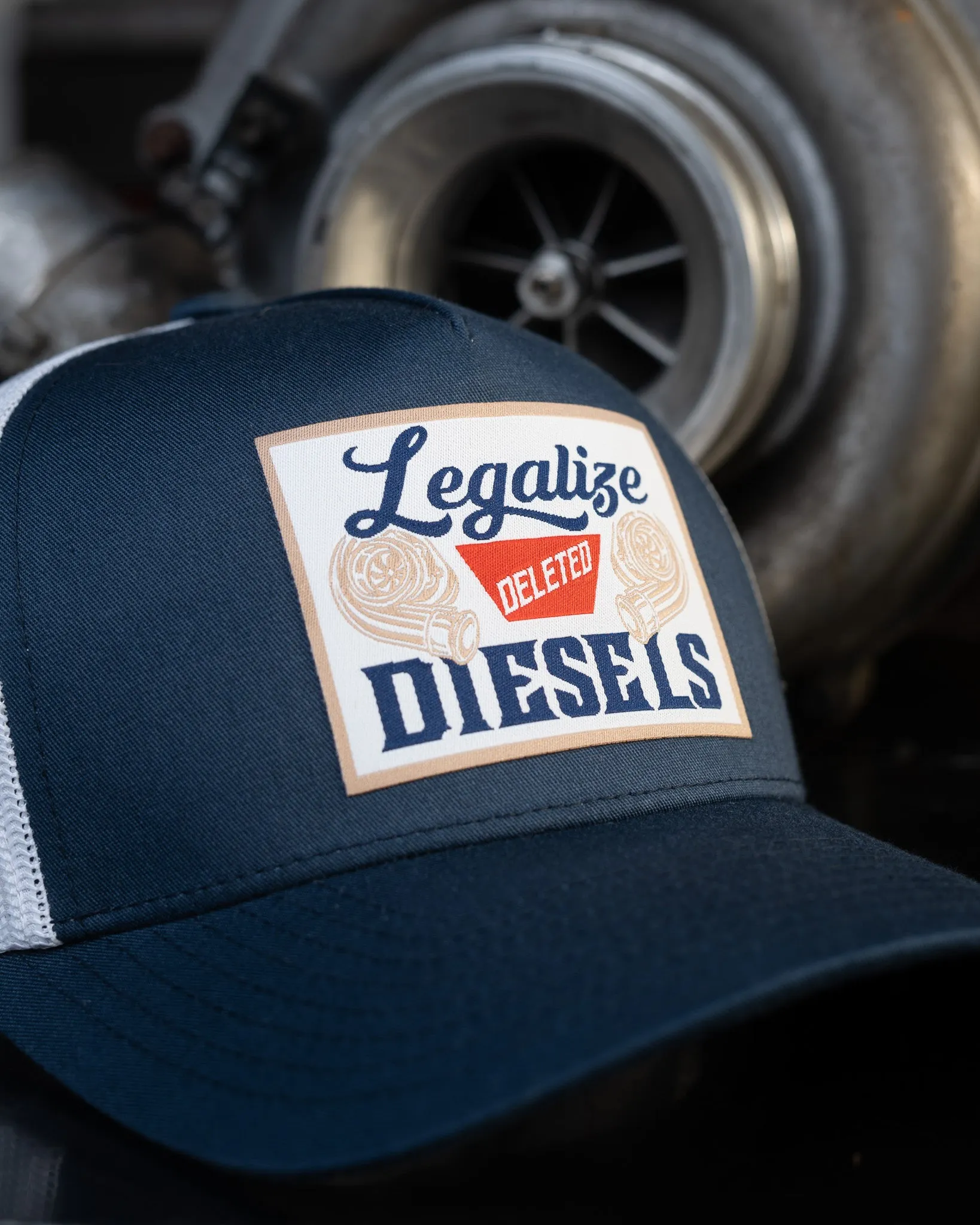 LEGALIZE 2 : SNAPBACK : NAVY / WHITE