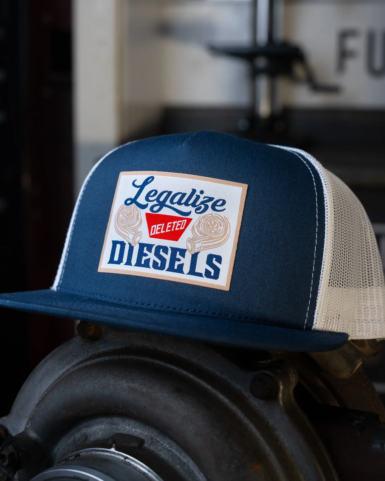 LEGALIZE 2 : SNAPBACK : NAVY / WHITE