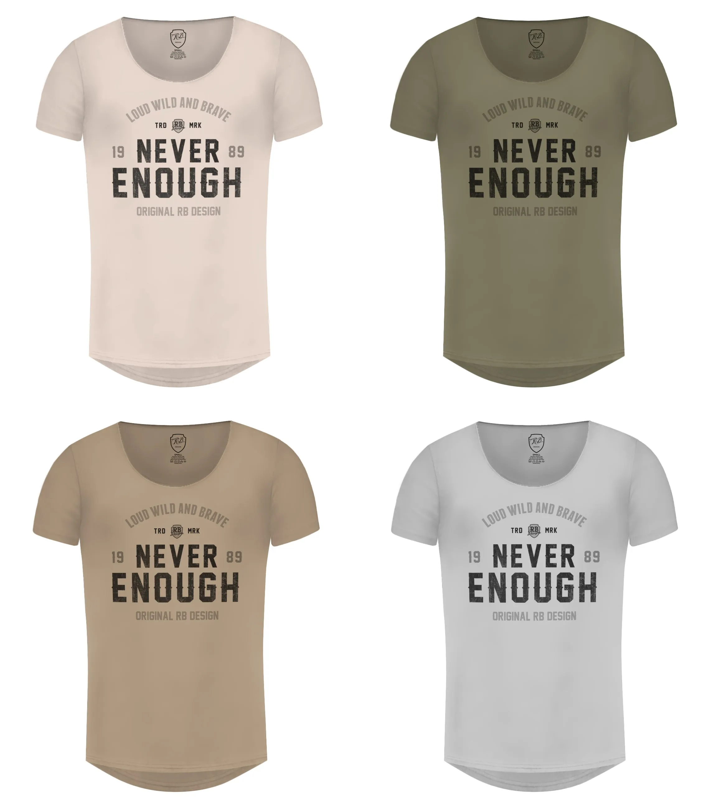 Men's T-shirt "Never Enough" MD981