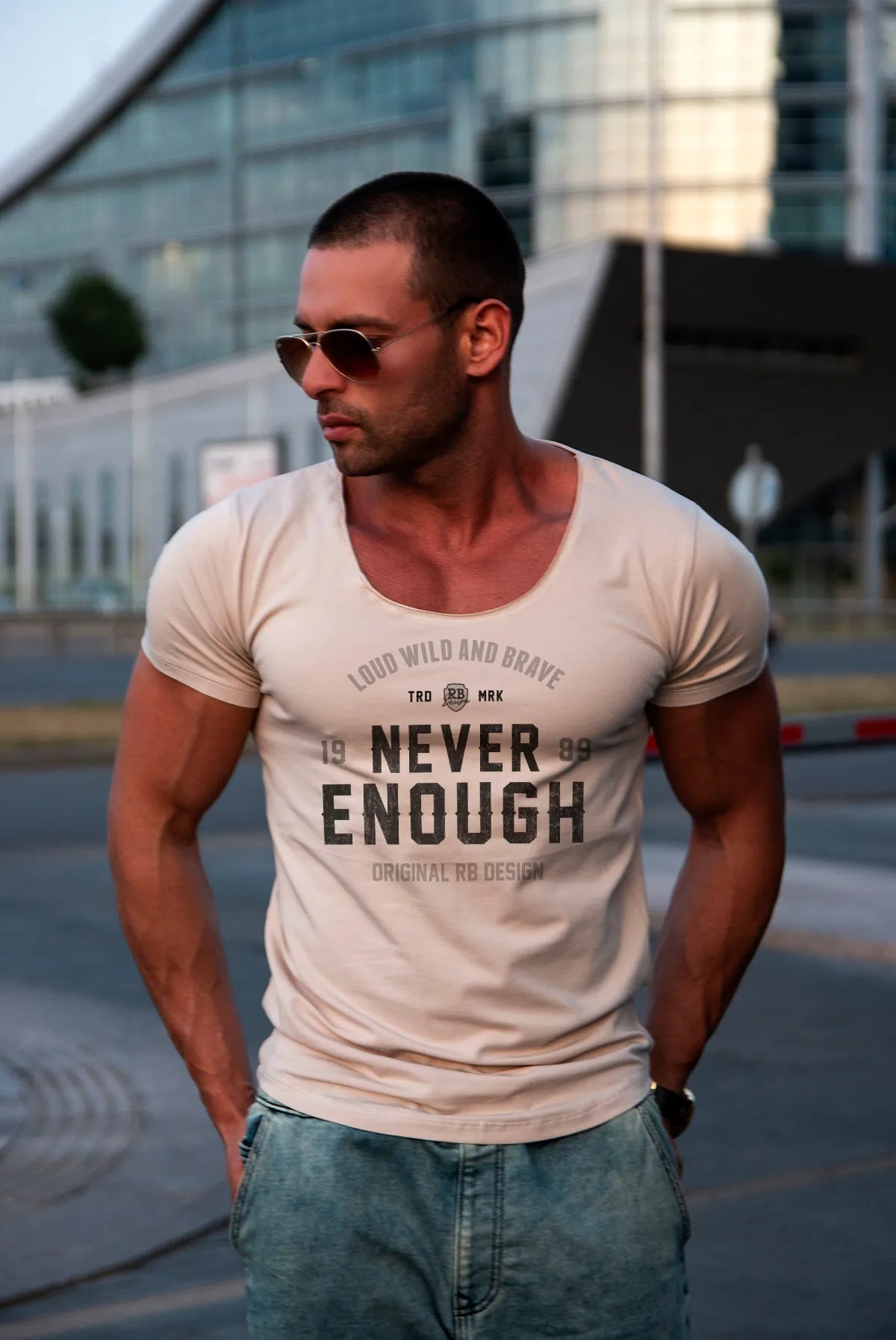 Men's T-shirt "Never Enough" MD981