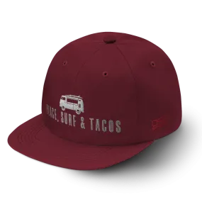 Peace Surf & Tacos Snapback Hat