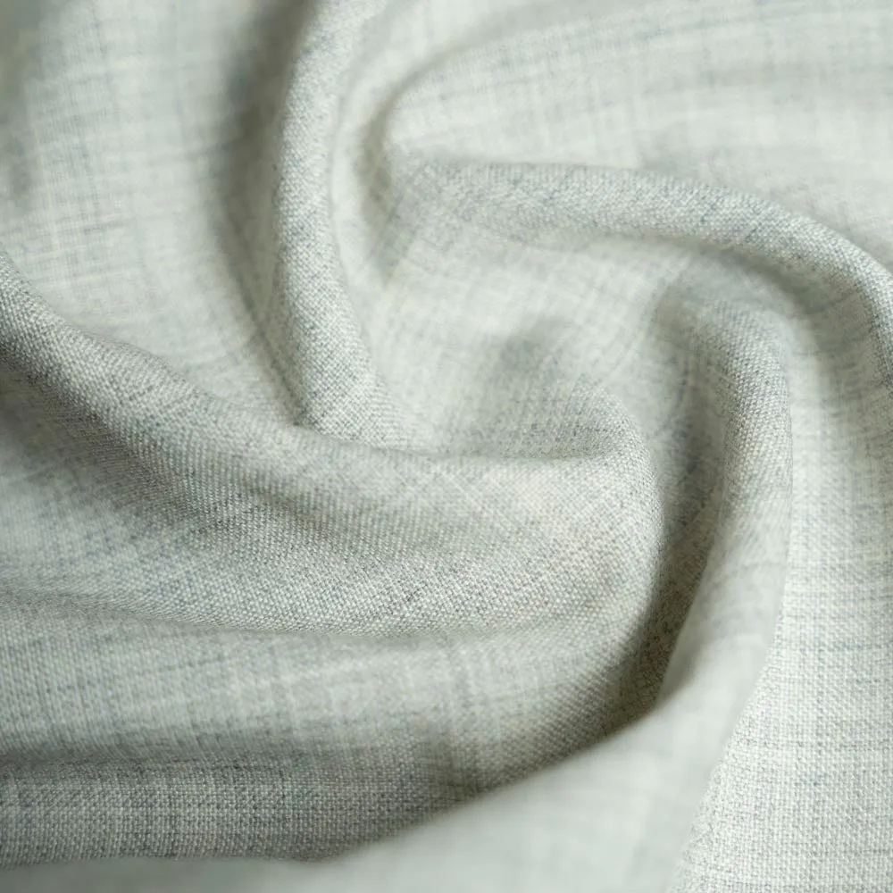 Plain Grey, Tropical Classic Suiting Fabric