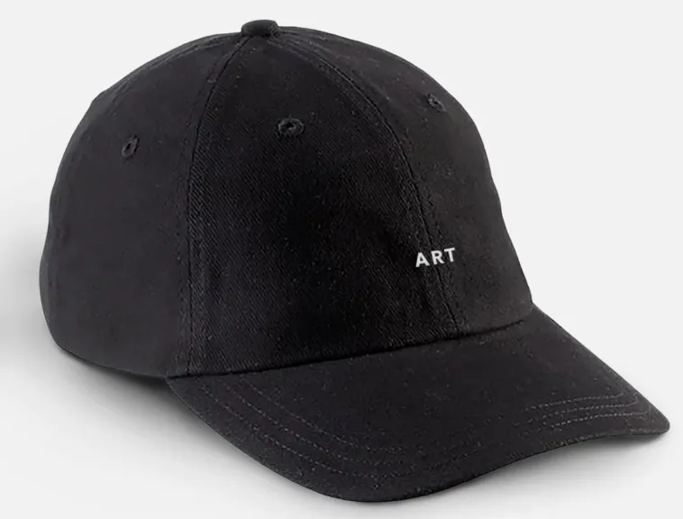 Poetic Collective - ART cap - Black/White