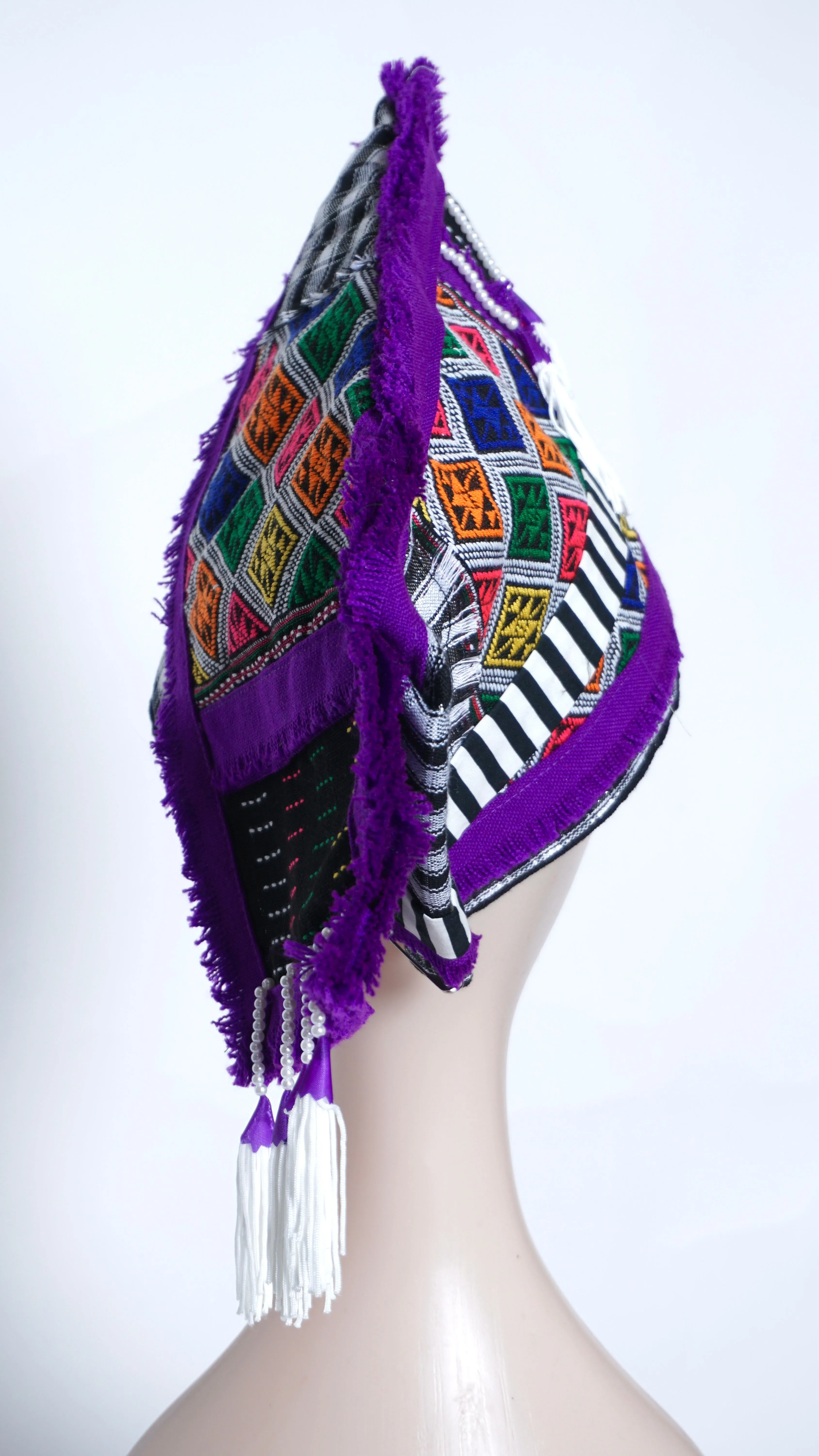 Purple Rooster Hat