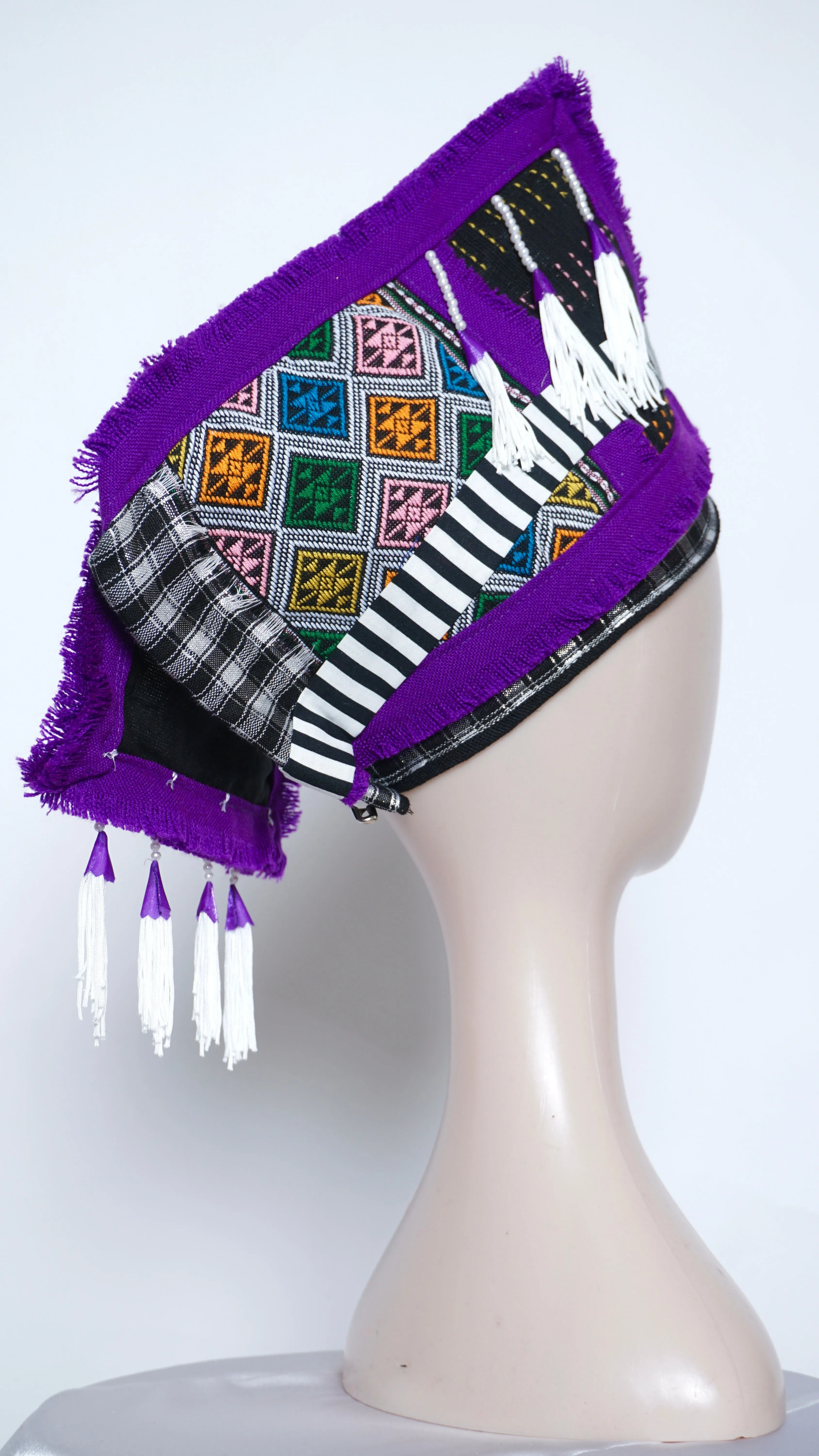 Purple Rooster Hat