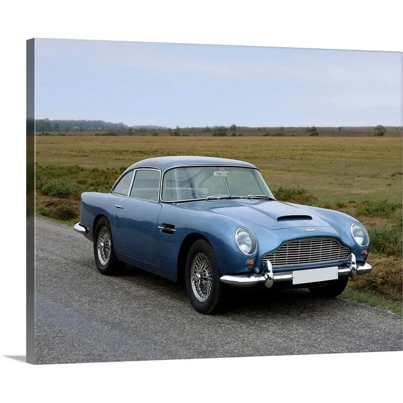 "1965 Aston Martin DB5 GT Vantage, 2-door" Canvas Wall Art