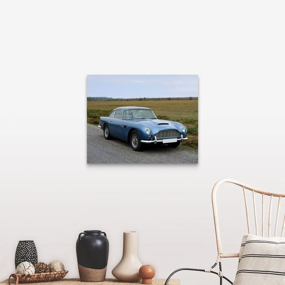 "1965 Aston Martin DB5 GT Vantage, 2-door" Canvas Wall Art