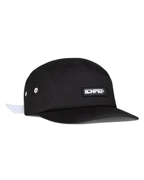 Strike Ripstop 5 Panel Cap - Black