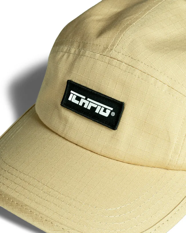 Strike Ripstop 5 Panel Cap - Camel