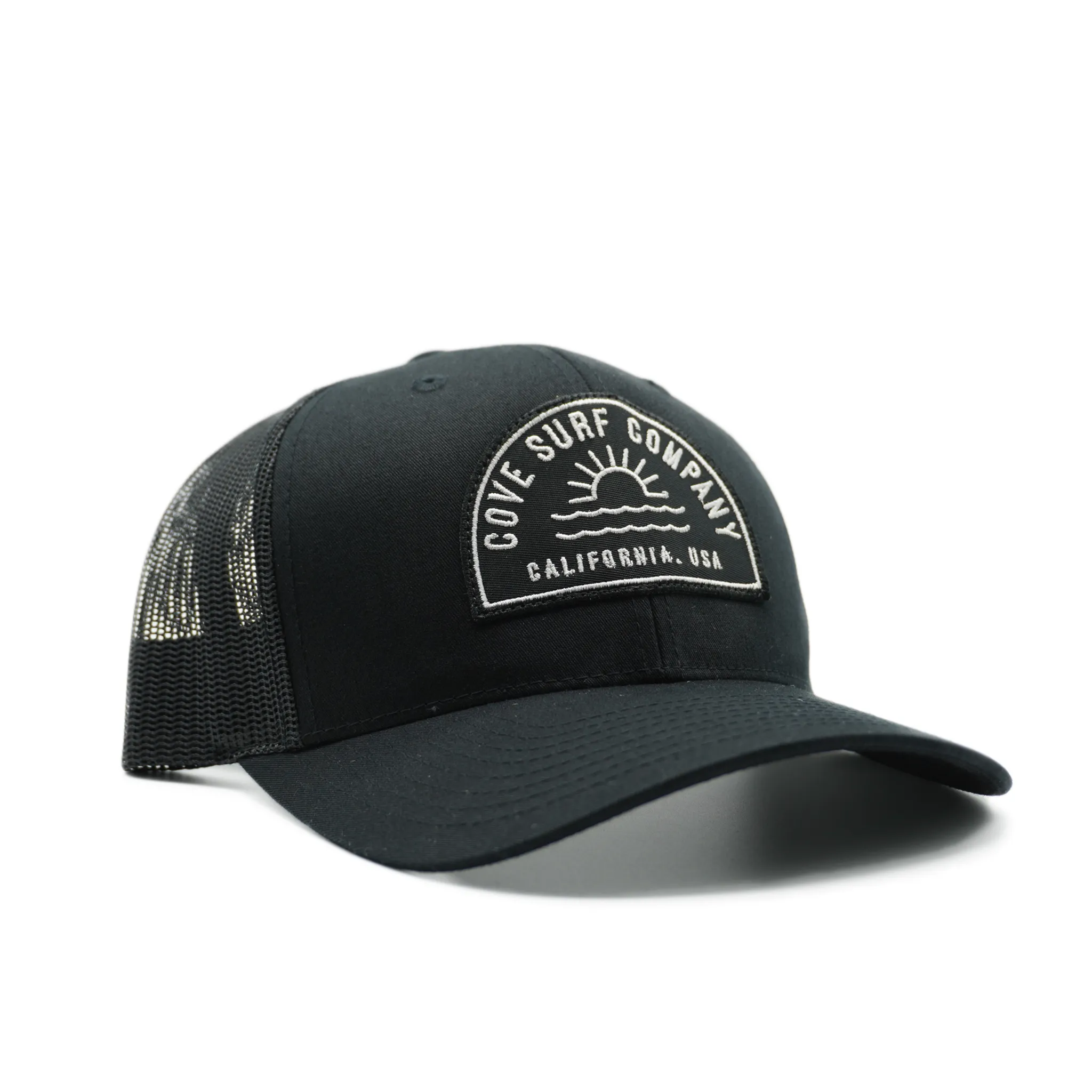 Sunset Trucker Hat - Black