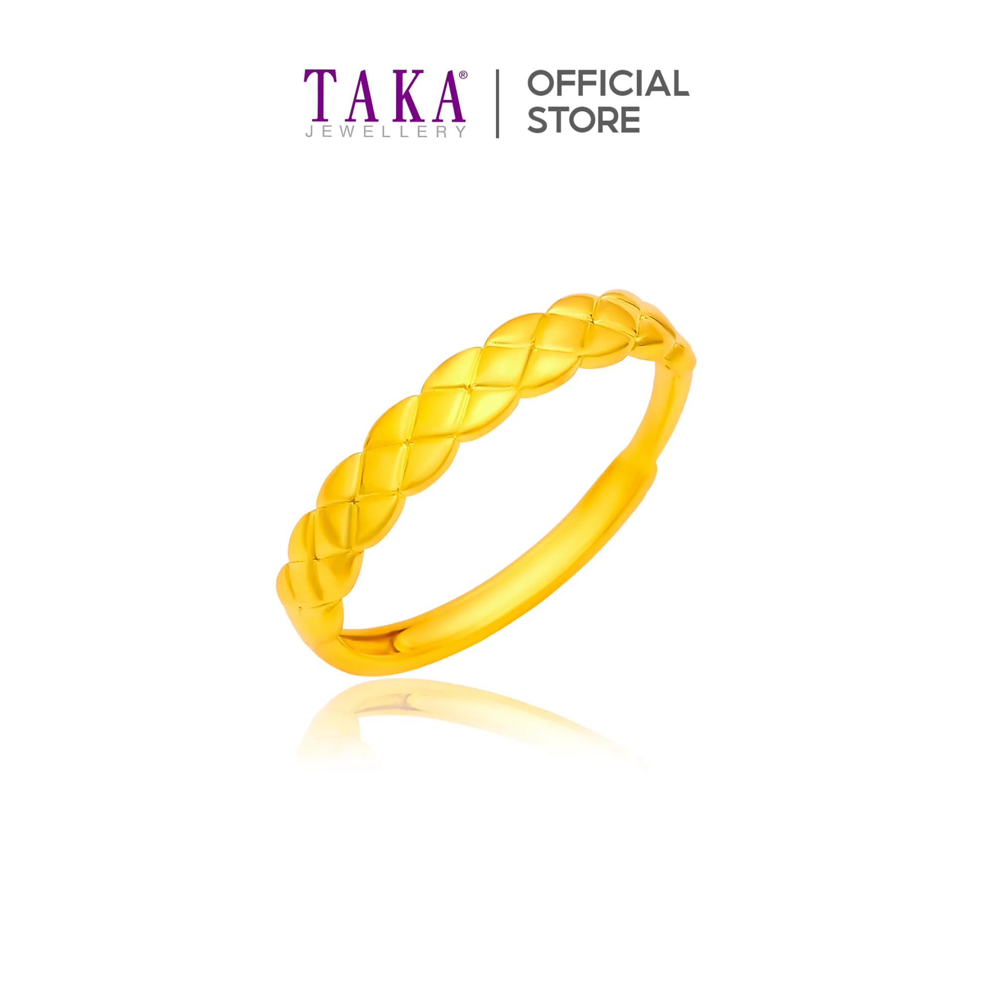 TAKA Jewellery 999 Pure Gold 5G Ring