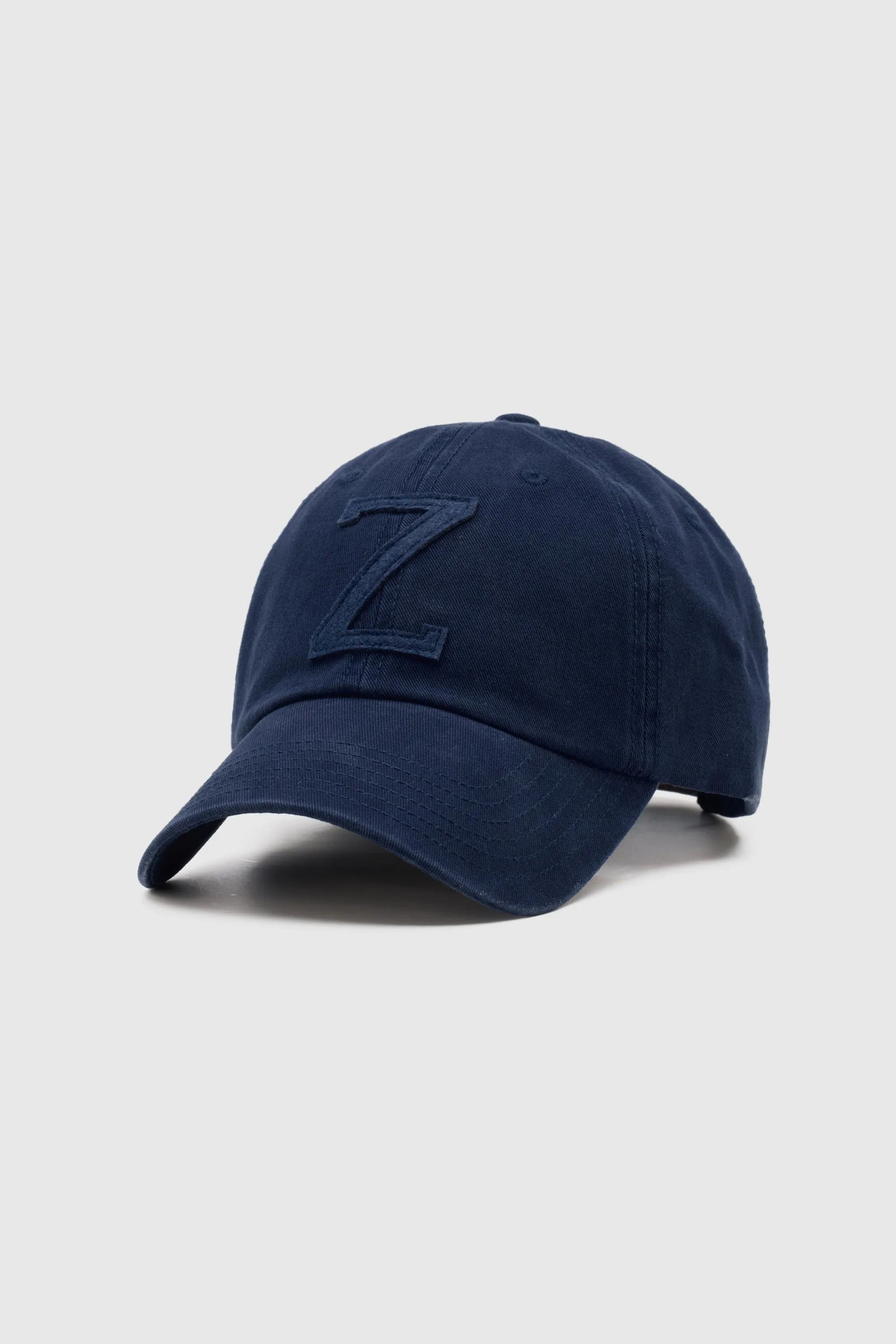 Tonal Letter Cap Navy