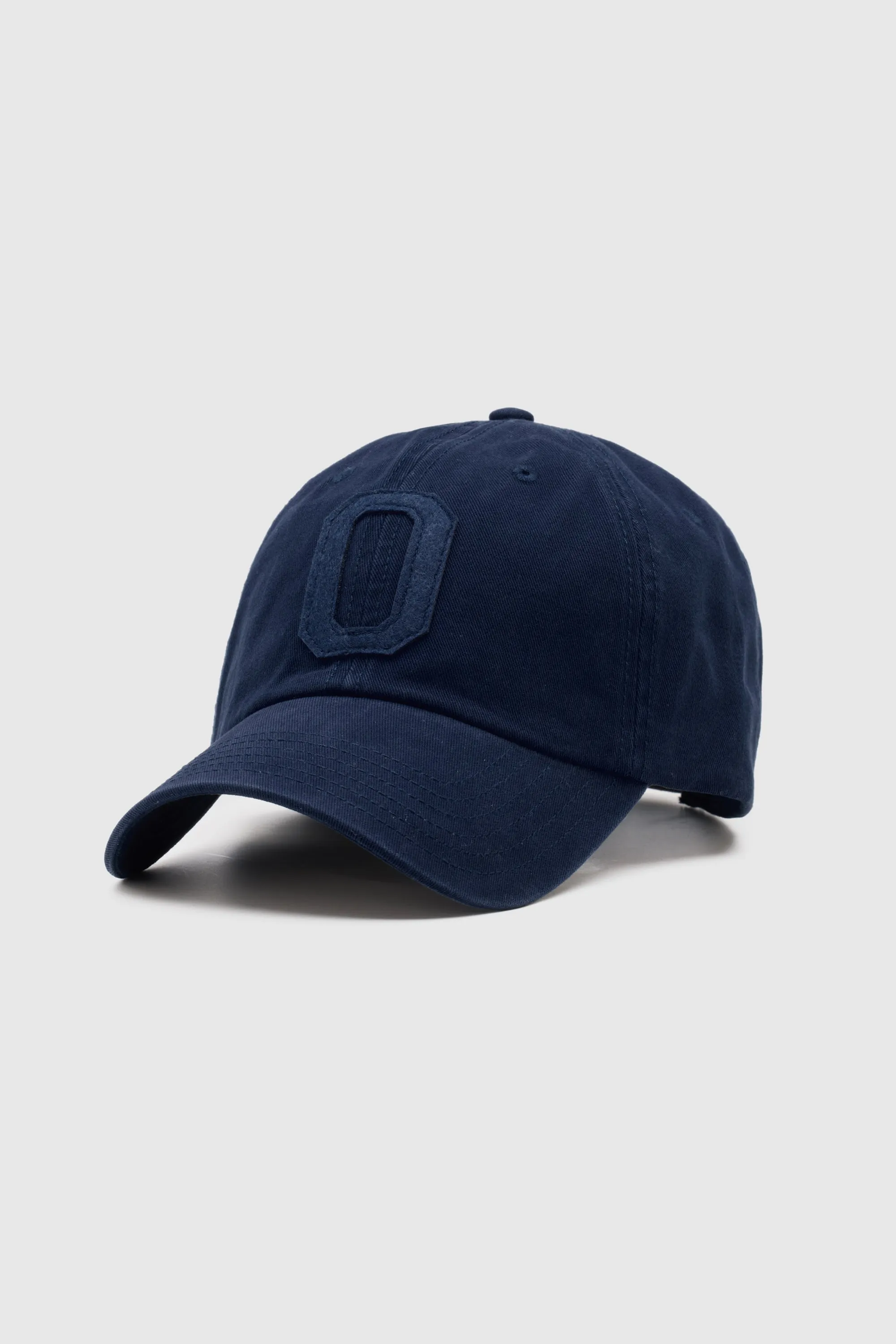 Tonal Letter Cap Navy