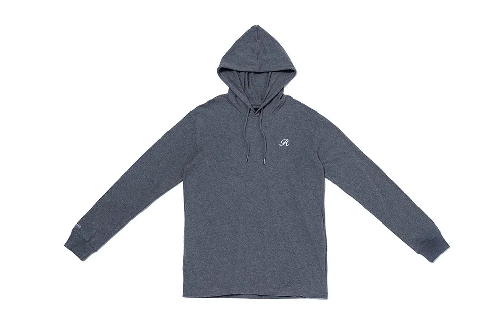 Unisex Lightweight Hoodie Dark Gray R36100-880