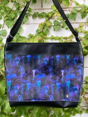 Zip-Up Tote Bag - Jellyfish